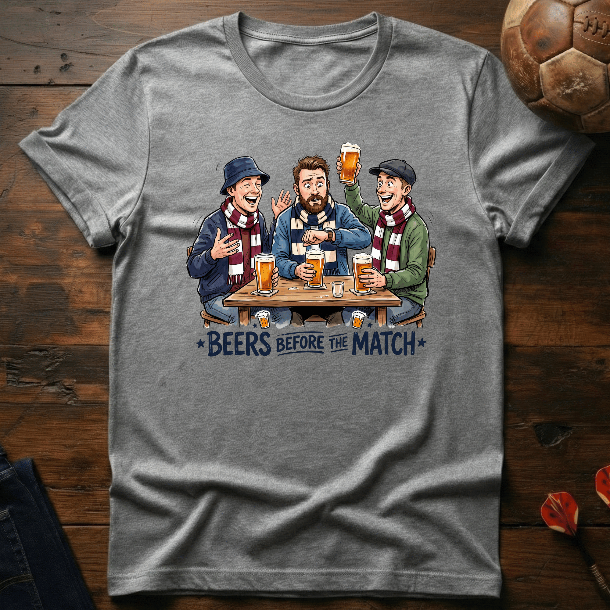 Beers Before The Match T-Shirt