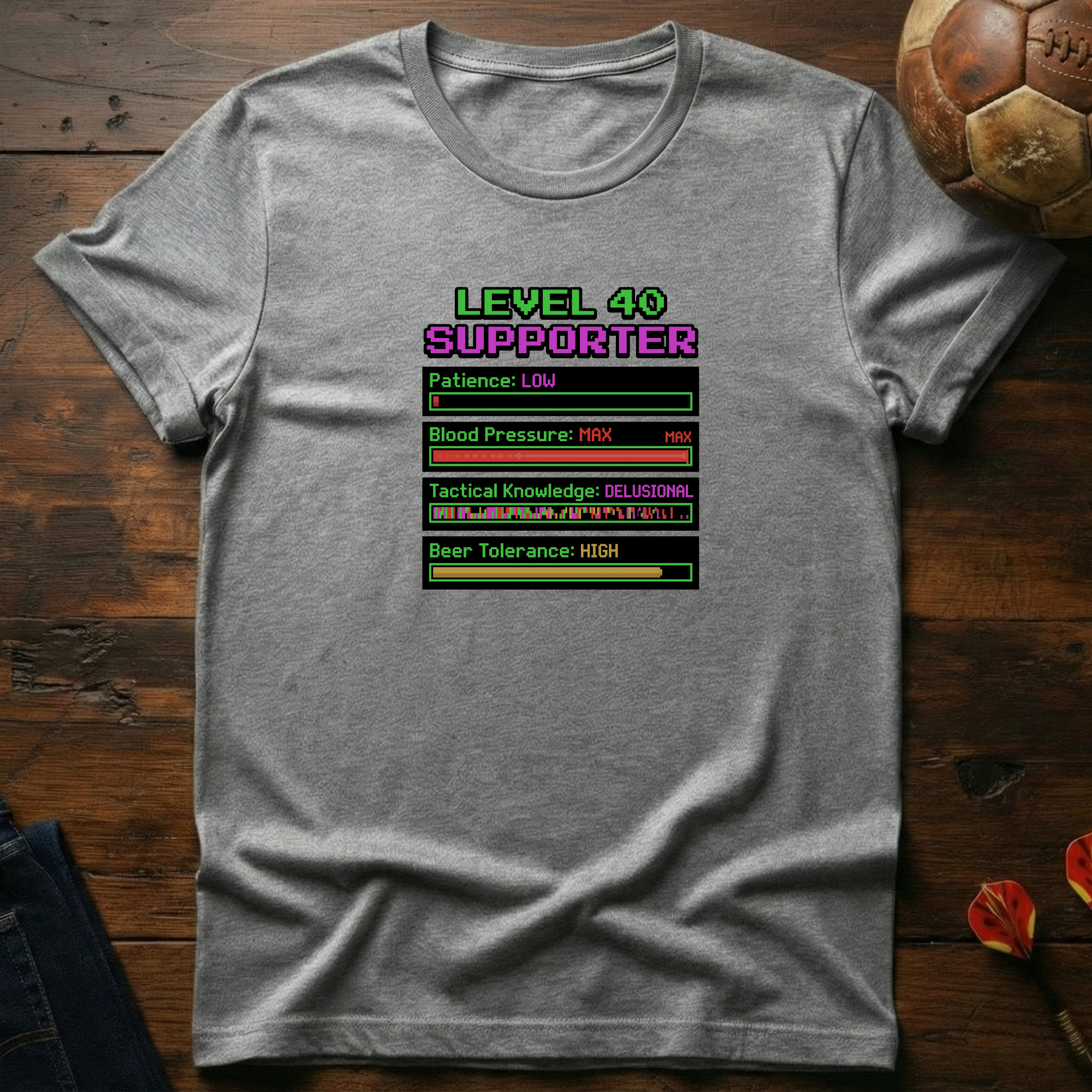Lvl 40 Supporter T-Shirt