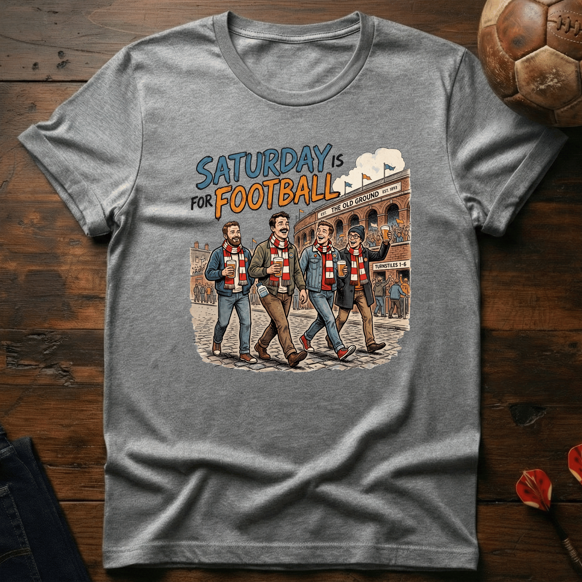 Saturday is For Football T-Shirt