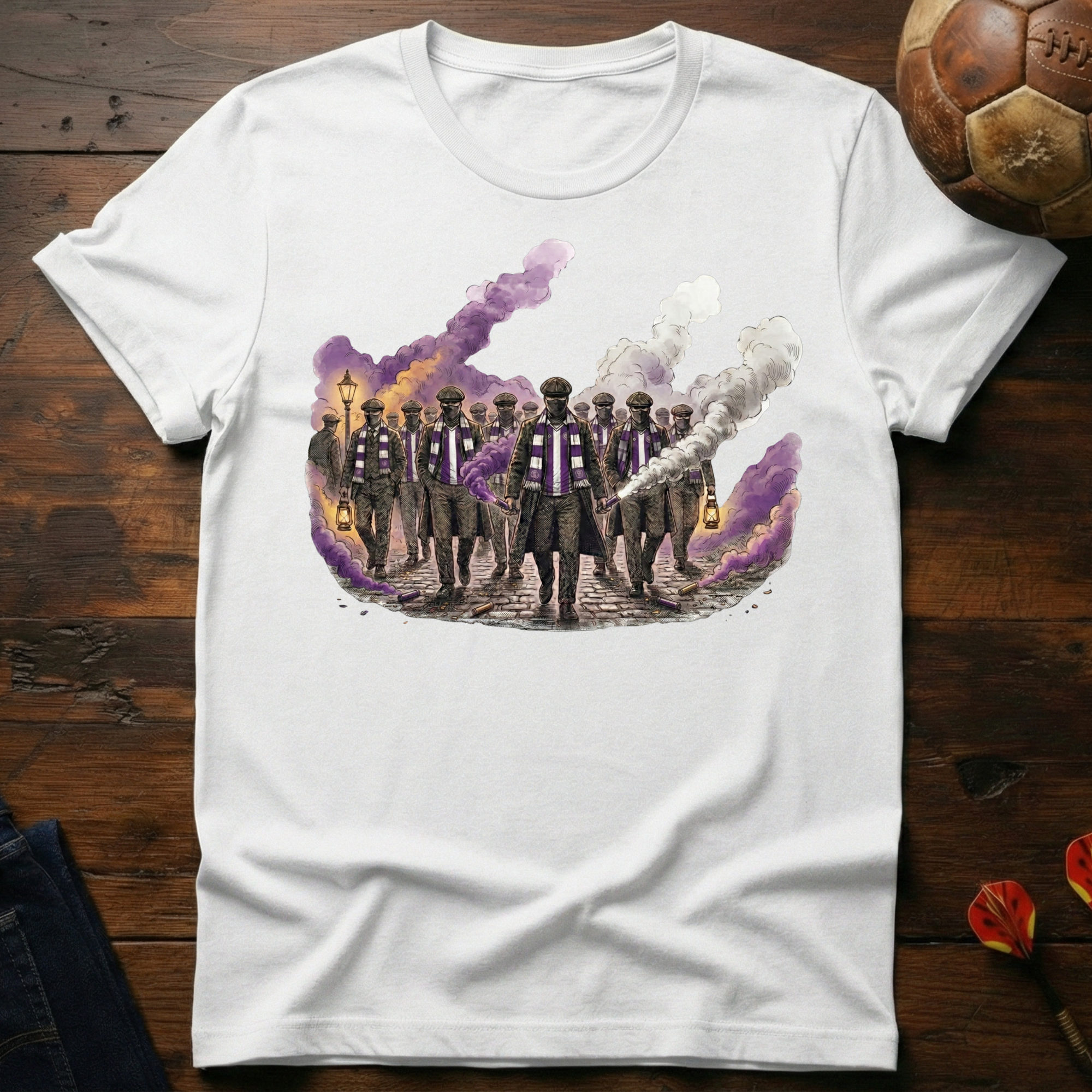 Ultras Graphic - Purple/White T-Shirt
