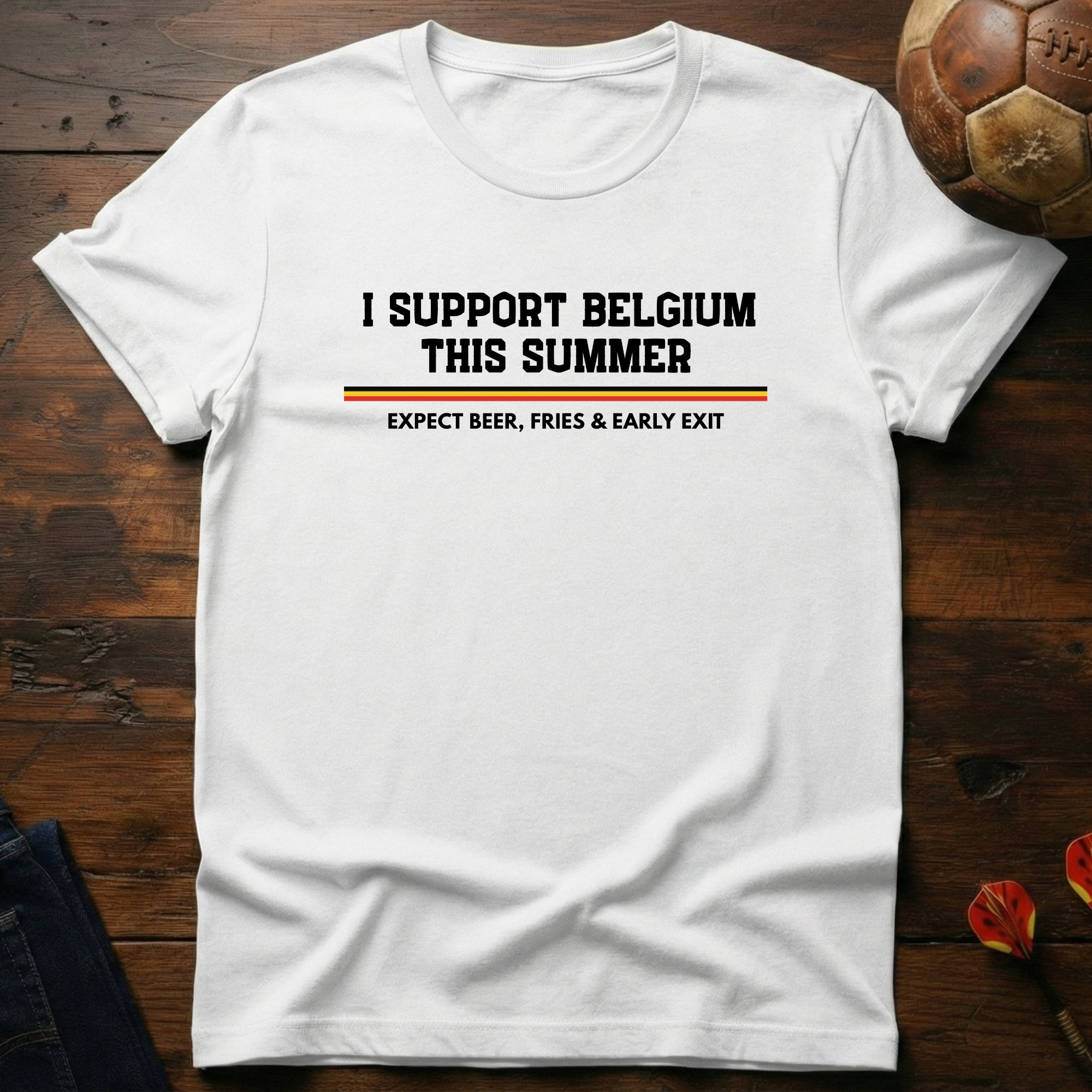I Support Belgium T-Shirt