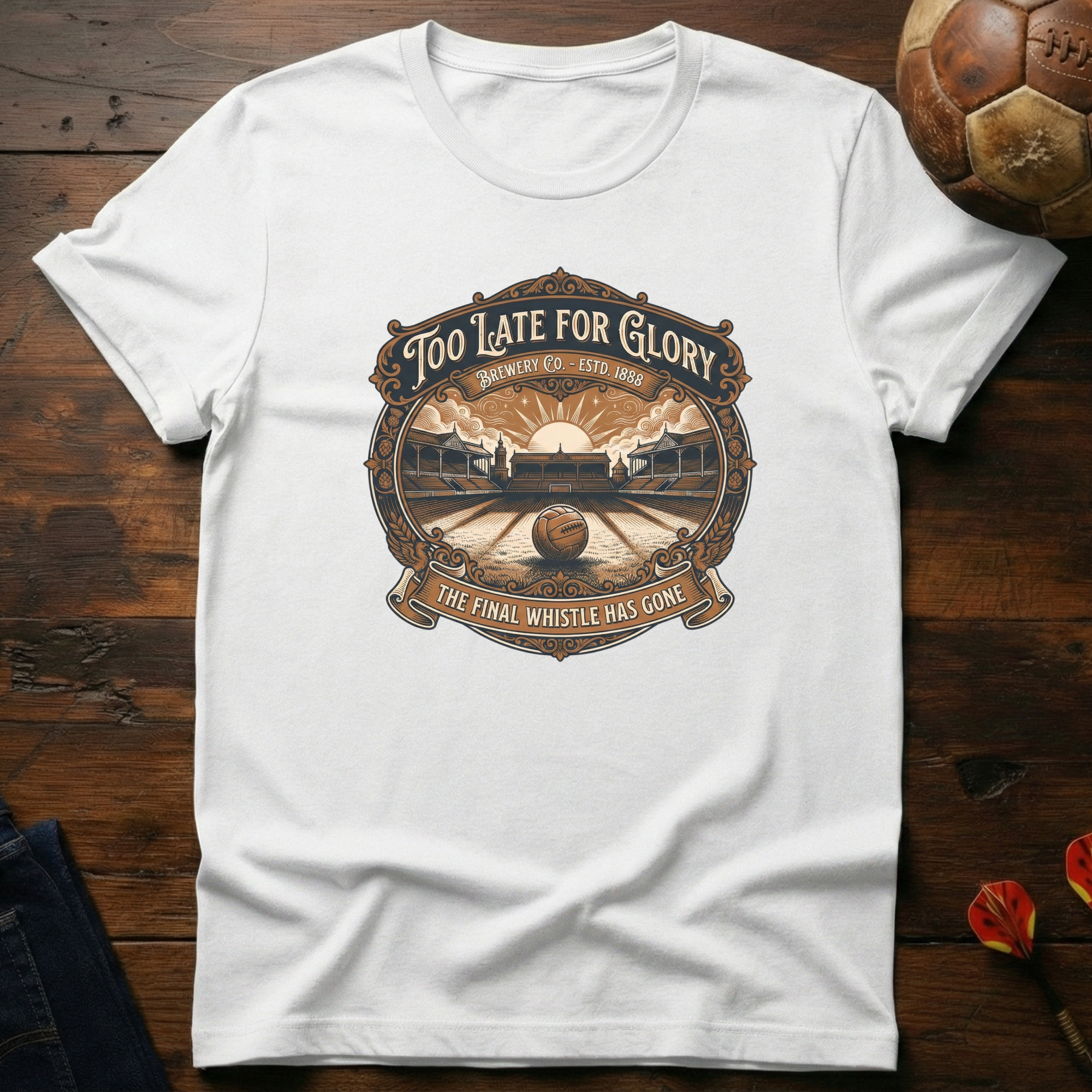Too Late For Glory Heritage T-Shirt