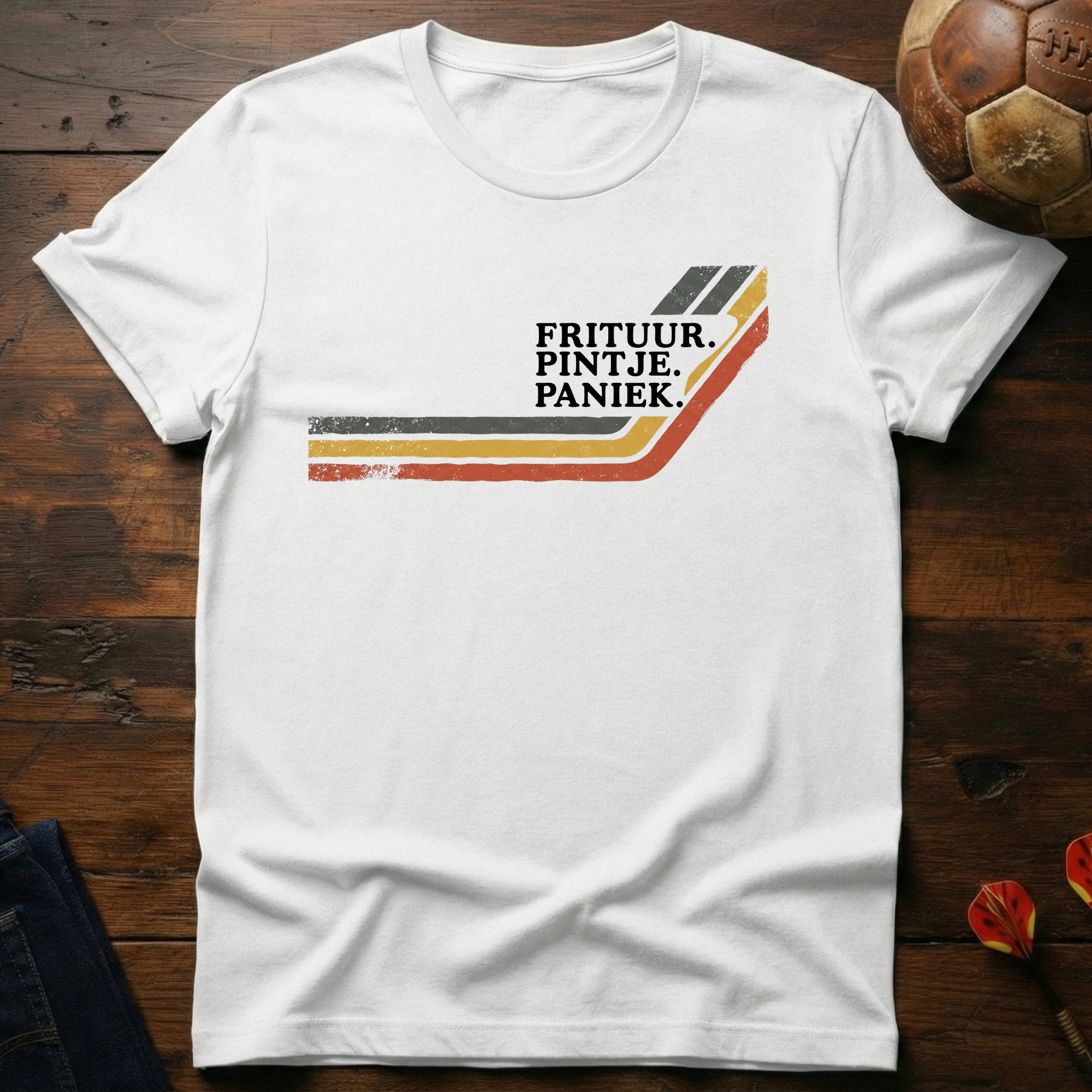Frituur Pintje Paniek T-Shirt