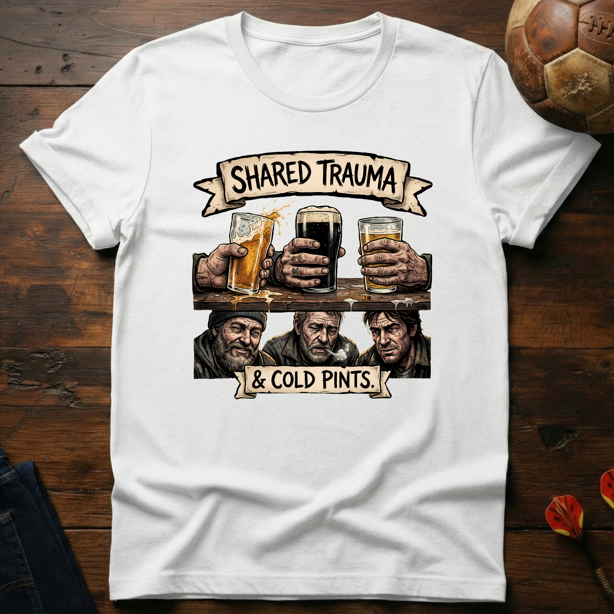 Shared Trauma & Cold Pints T-Shirt