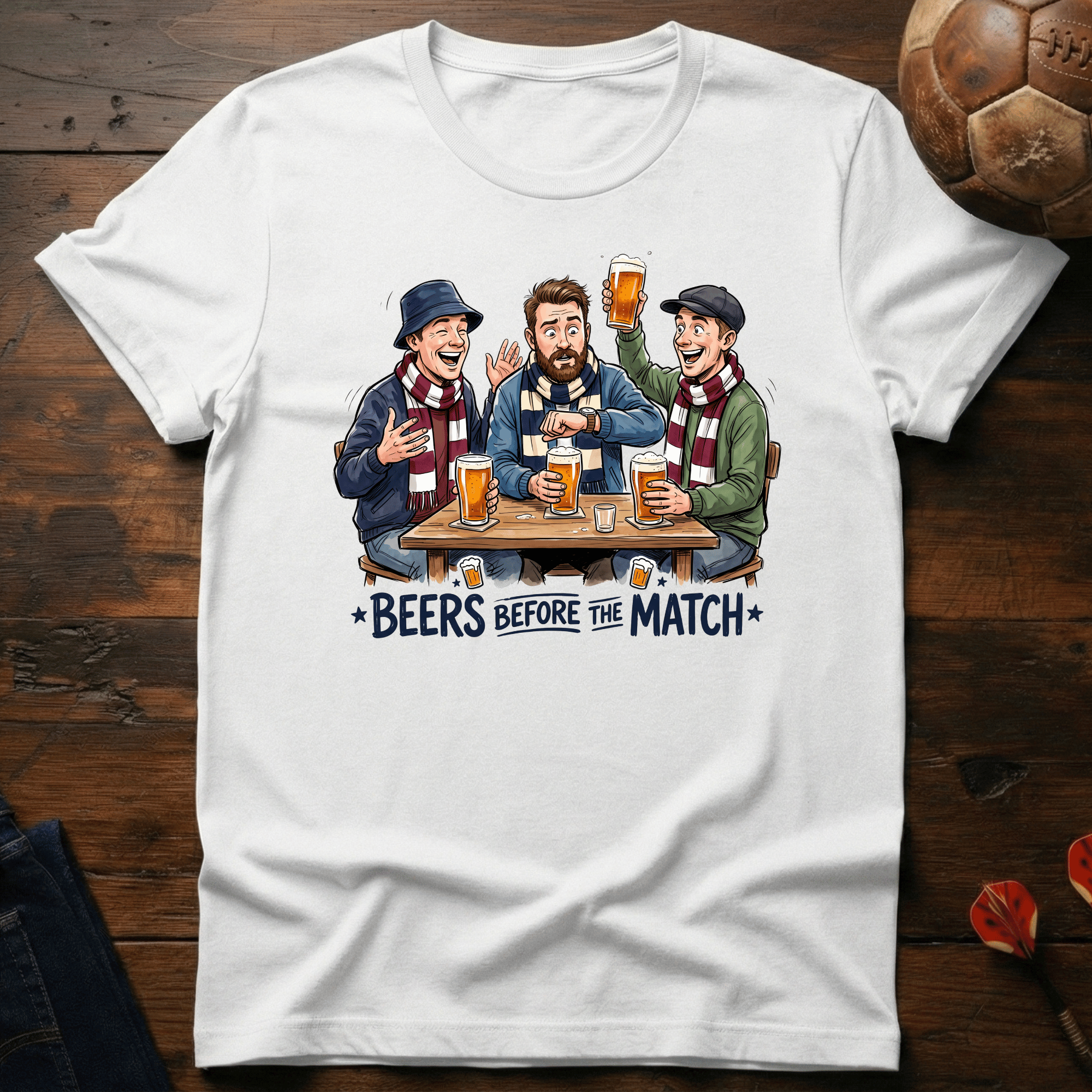 Beers Before The Match T-Shirt
