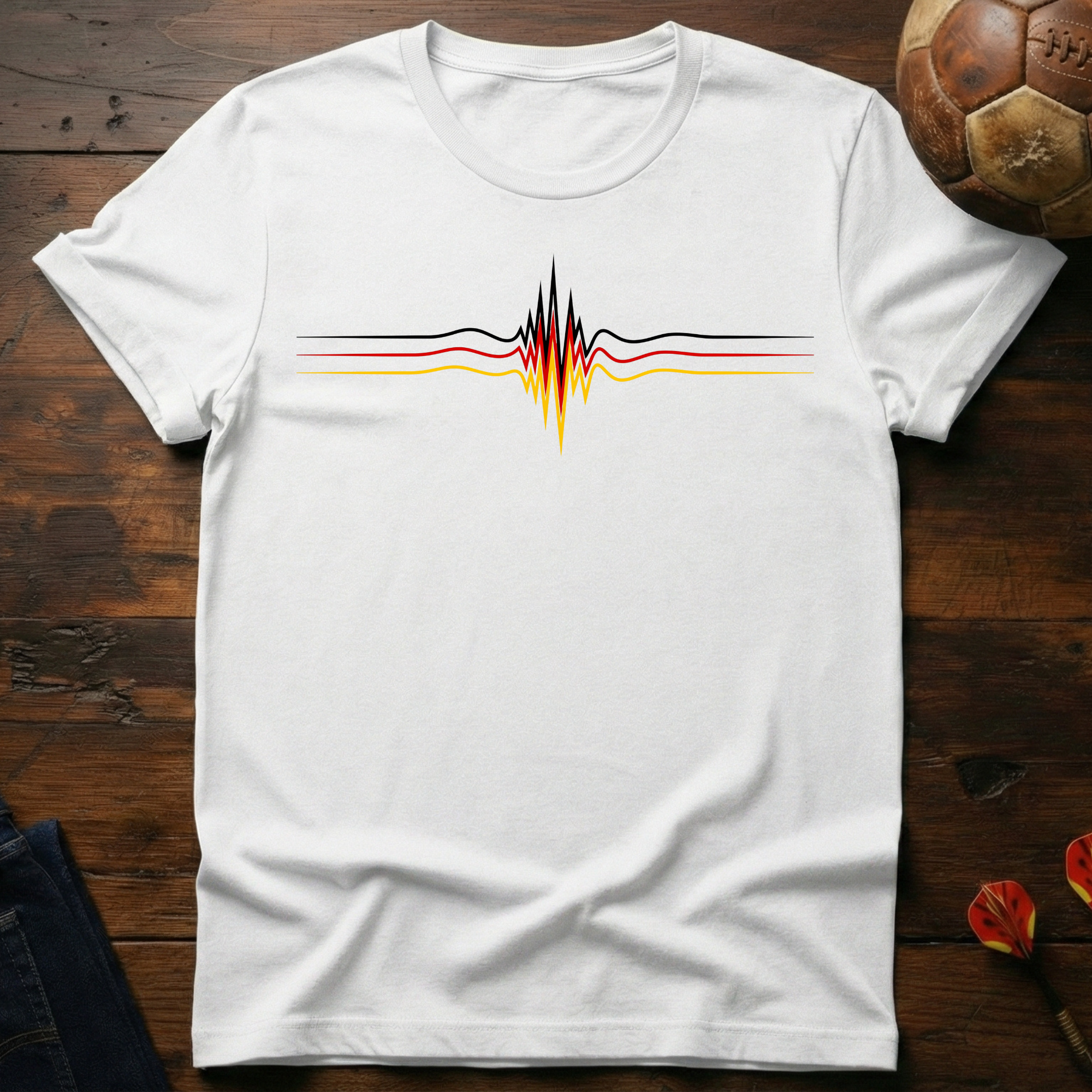 German Cup Heartbeat T-Shirt