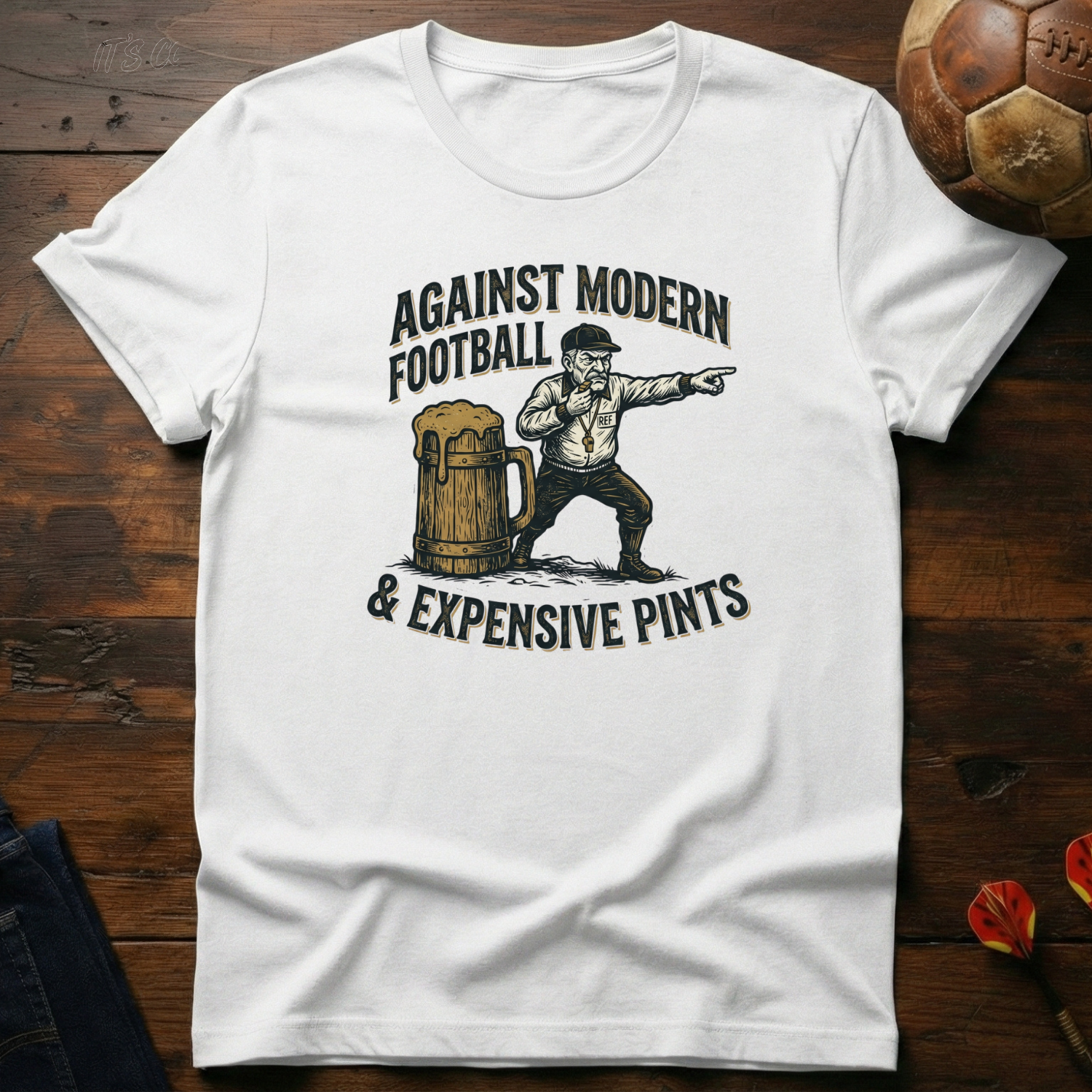 Against Modern Football & Pints T-Shirt