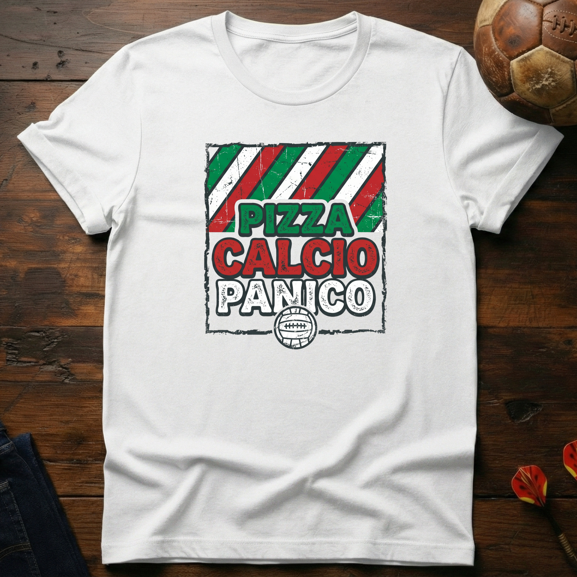 Pizza Calcio Panico T-Shirt