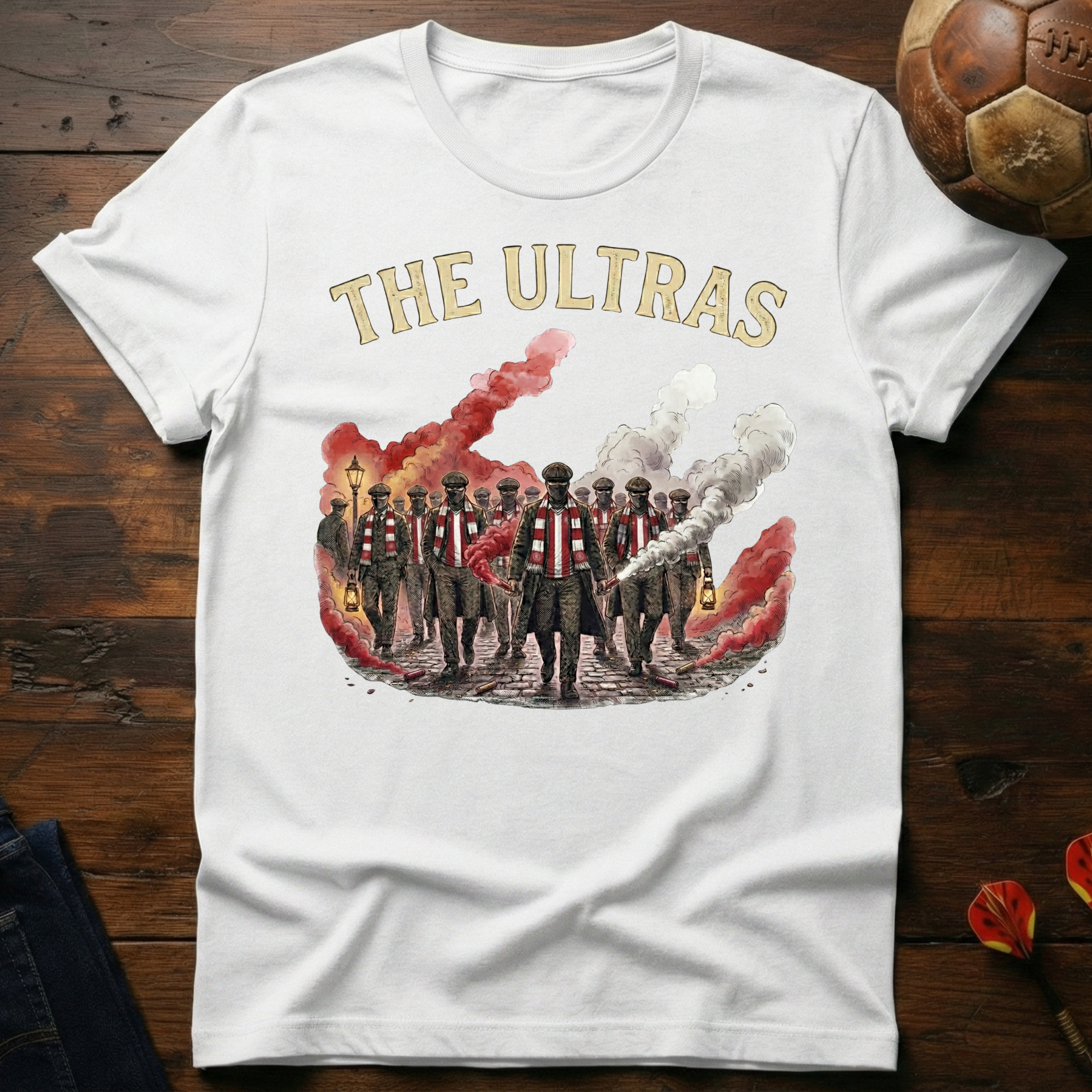 The Ultras - Red/White T-Shirt