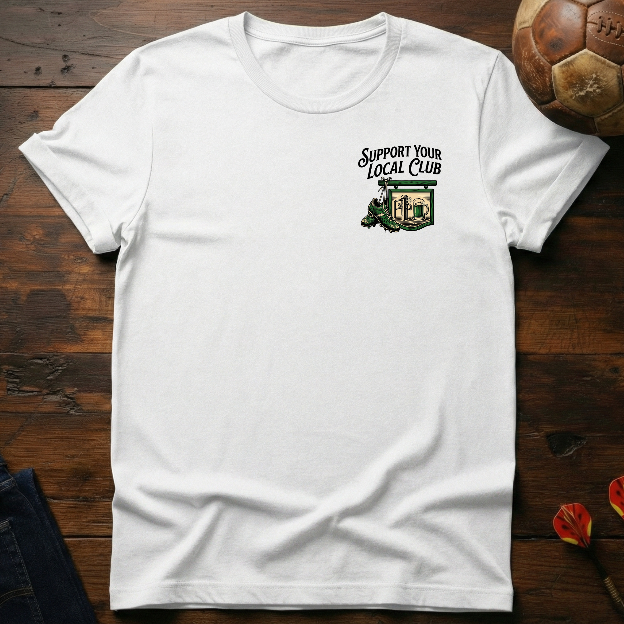 Support Your Local Badge T-Shirt