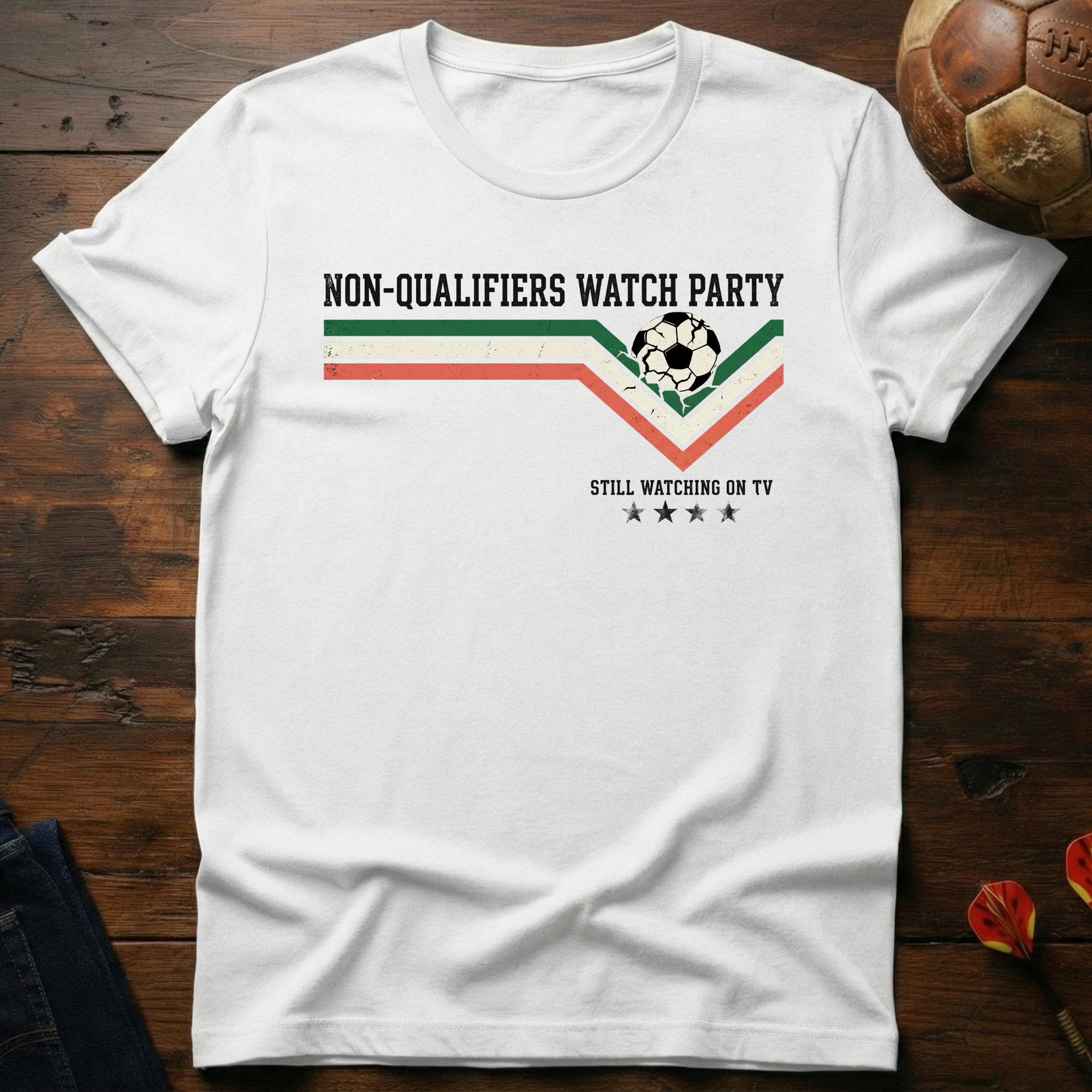Non-Qualifiers Watch Party T-Shirt
