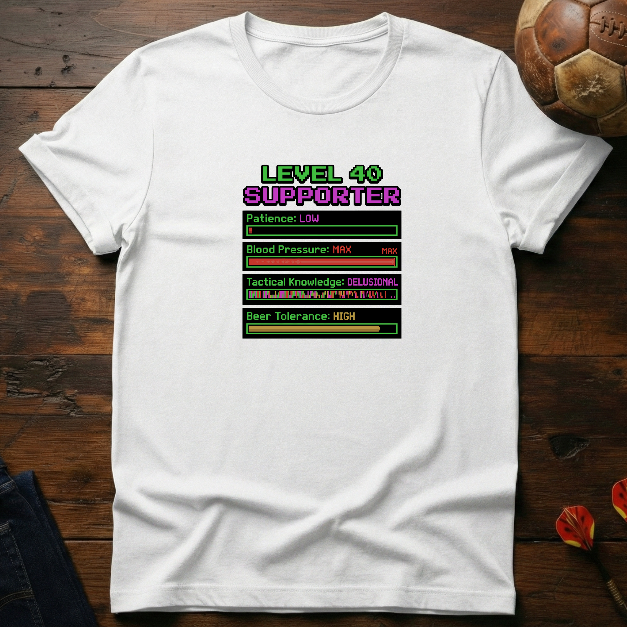 Lvl 40 Supporter T-Shirt