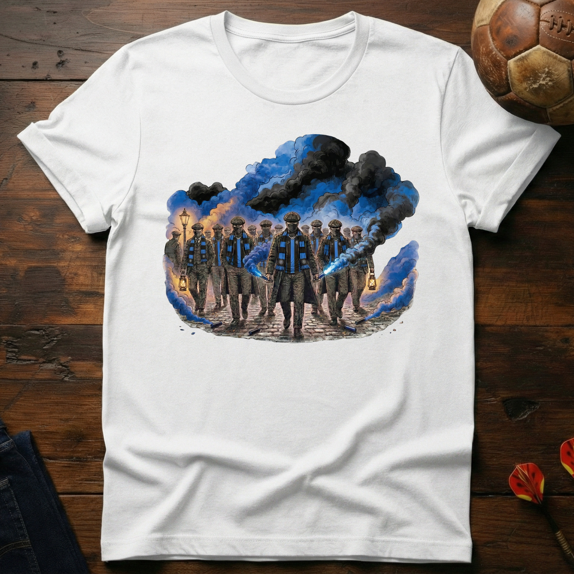 Ultras Graphic - Black/Blue T-Shirt