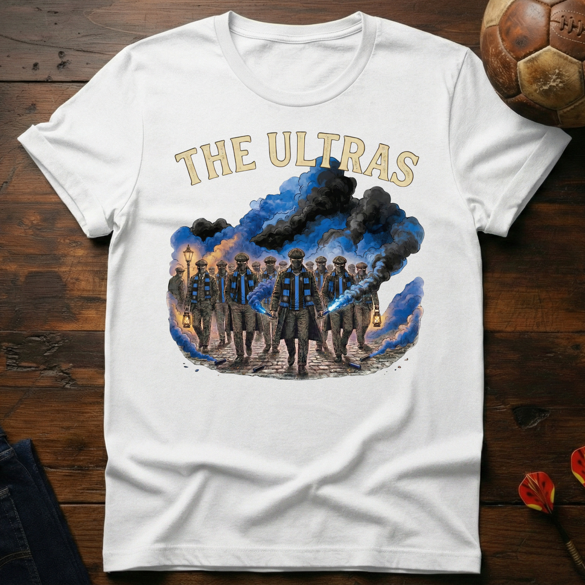 The Ultras Blue/Black T-Shirt