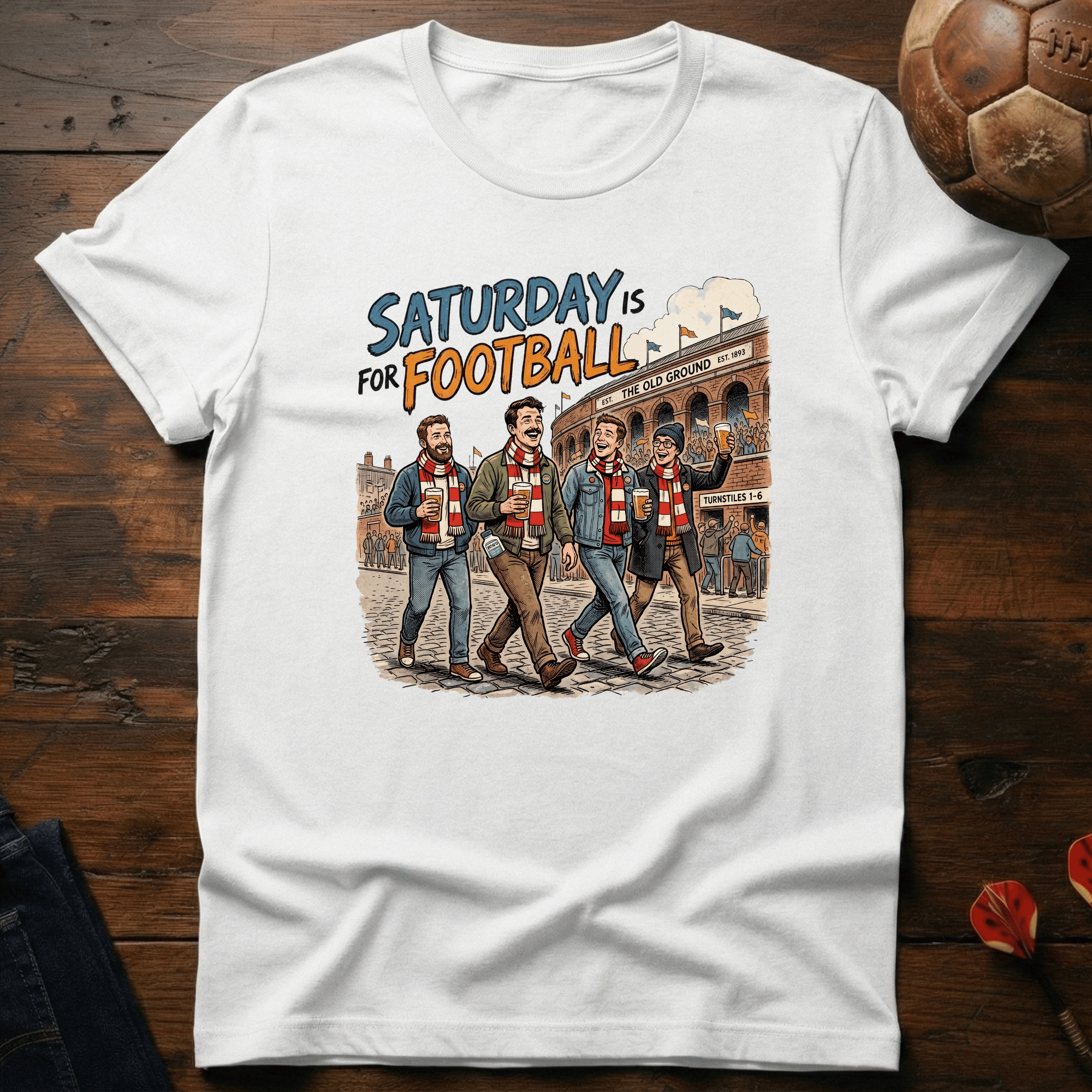 Saturday is For Football T-Shirt